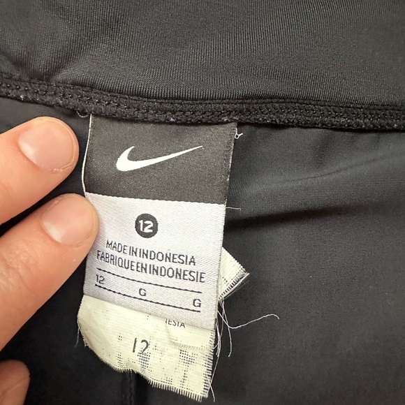 Nike Girls Black Skort - Picture 5 of 6